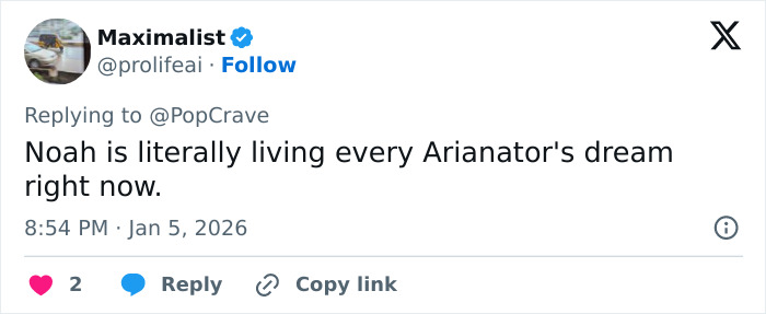 “Needs Help”: Ariana Grande&rsquo;s Photo With Noah Schnapp At Critics Choice Awards Has Fans Talking