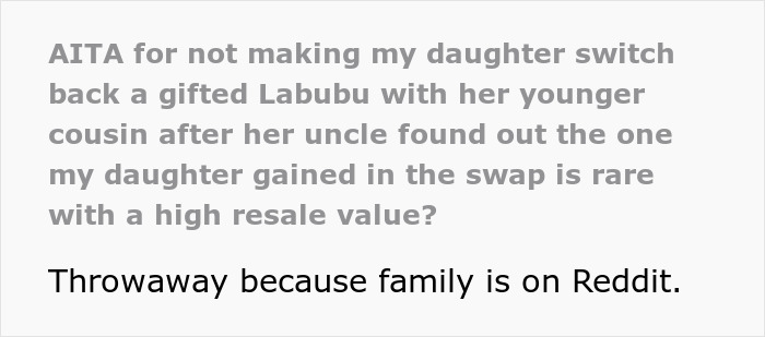 Family Drama Erupts After 12-Year-Old Gets Rare Labubu Christmas Gift Worth $250 Family Drama Erupts After 12-Year-Old Gets Rare Labubu Christmas Gift Worth $250