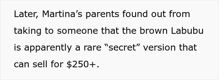 Family Drama Erupts After 12-Year-Old Gets Rare Labubu Christmas Gift Worth $250 Family Drama Erupts After 12-Year-Old Gets Rare Labubu Christmas Gift Worth $250