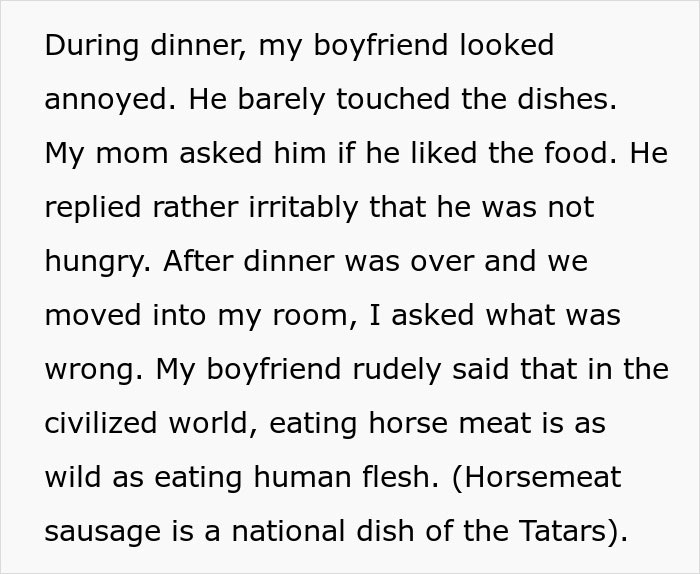 Guy Makes Faces And Throws A Fit After Getting Traditional “Gross” Food Instead Of “American Dishes”