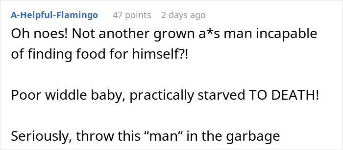 Guy Makes Faces And Throws A Fit After Getting Traditional “Gross” Food Instead Of “American Dishes”