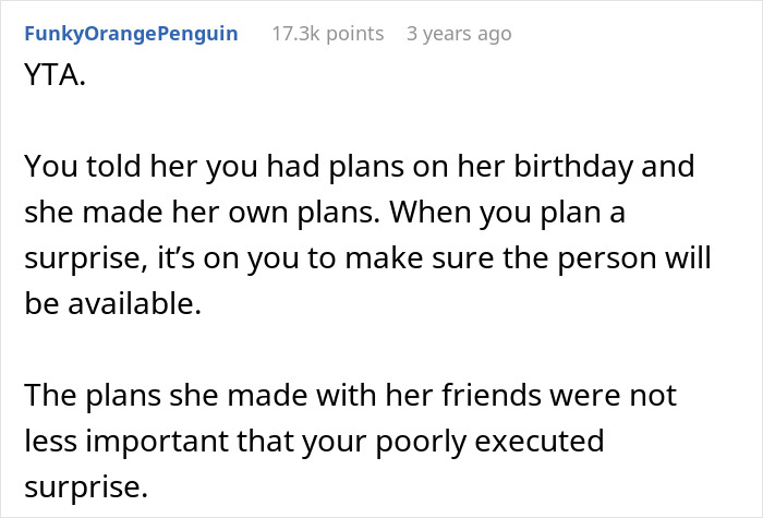 Wife Mopes At B-Day Party As Hubs Is Busy, Mad After He Shows Up And Drags Her Home For A “Surprise”