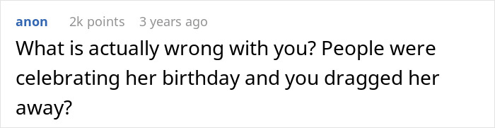 Wife Mopes At B-Day Party As Hubs Is Busy, Mad After He Shows Up And Drags Her Home For A “Surprise”