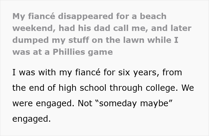 Adult Man Breaks Off Engagement Via His Daddy, GF Can’t Believe She Was The One Embarrassed By It Adult Man Breaks Off Engagement Via His Daddy, GF Can’t Believe She Was The One Embarrassed By It