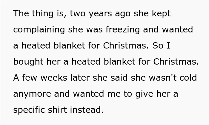 Sis Exchanges A Heated Blanket That Sibling Gifts Her, Whines About It When Her Mom Gets It Instead