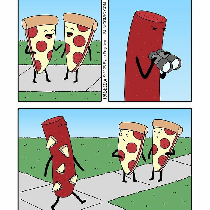 24 &ldquo;Hot Dog&rdquo; Comics By Ryan Pagelow Full Of Absurd Humor And Clever Twists