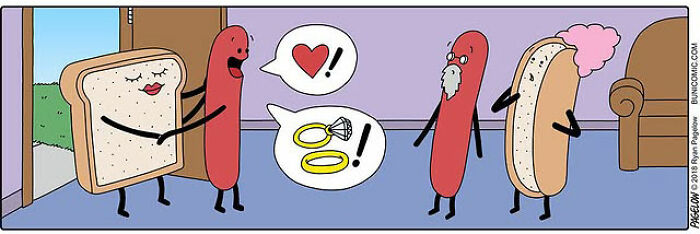 24 &ldquo;Hot Dog&rdquo; Comics By Ryan Pagelow Full Of Absurd Humor And Clever Twists