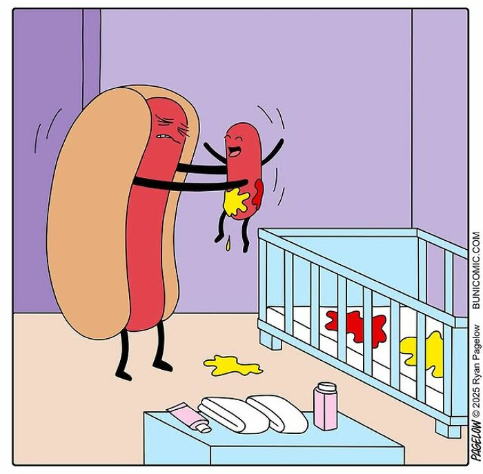 24 &ldquo;Hot Dog&rdquo; Comics By Ryan Pagelow Full Of Absurd Humor And Clever Twists