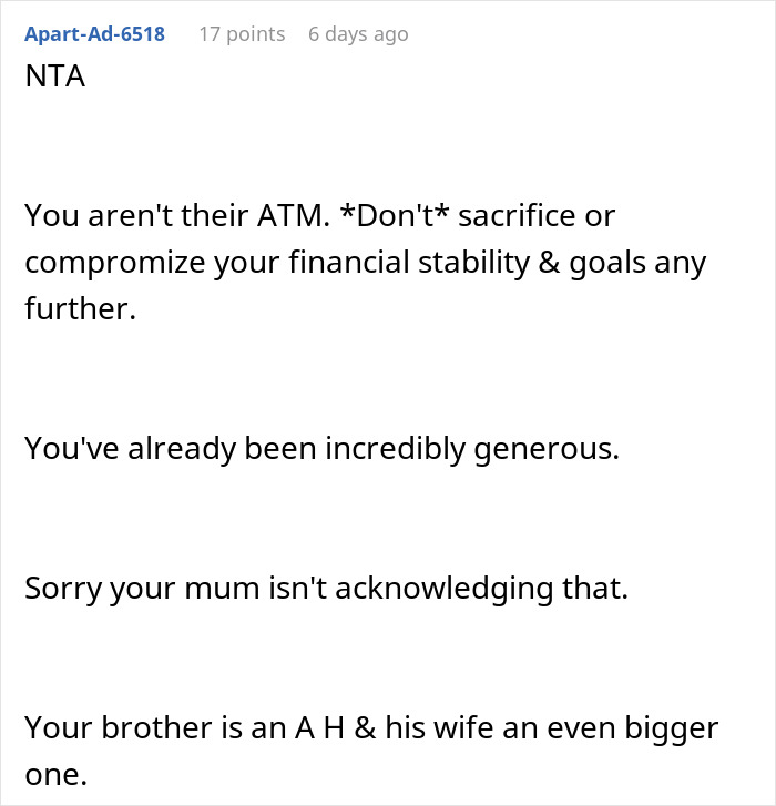 Lady Finally Shuts Down The ATM After Bro And SIL Burn Through $65K She Gave Them And Ask For More