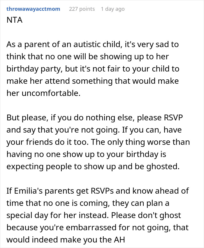 “I Am Torn”: Parent Wonders If They Should Make Daughter Attend A Birthday Everyone Is Skipping
