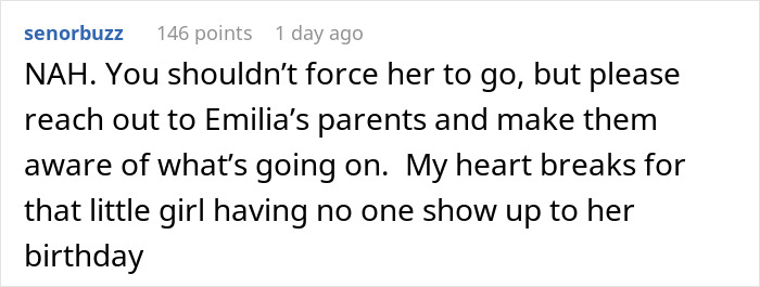 “I Am Torn”: Parent Wonders If They Should Make Daughter Attend A Birthday Everyone Is Skipping