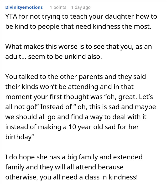 “I Am Torn”: Parent Wonders If They Should Make Daughter Attend A Birthday Everyone Is Skipping