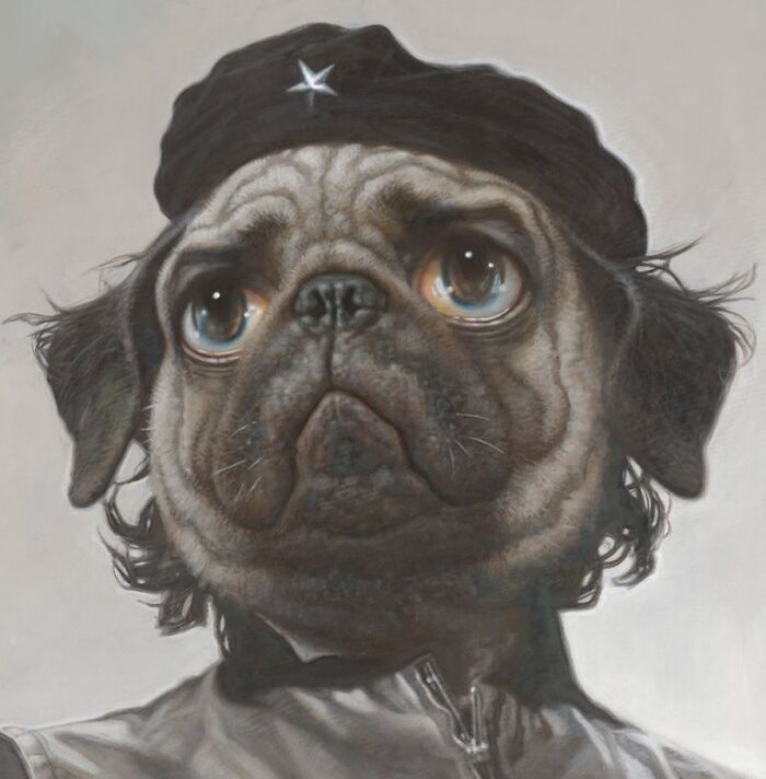 This Artist Turns Pop Culture Icons Into Dogs In Hilarious Caricature Paintings (17 Pics)