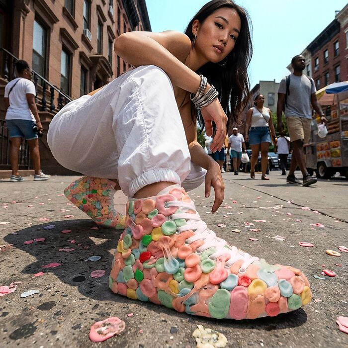 Gum Collection: Turning NYC Sidewalk Gum Into A Wearable Statement Gum Collection: Turning NYC Sidewalk Gum Into A Wearable Statement