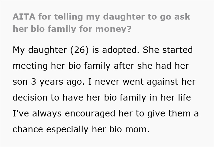 Selfish Lady Ignores Adopted Fam As She Bonds With Bio Fam, Only Remembers Them When She Needs Money Selfish Lady Ignores Adopted Fam As She Bonds With Bio Fam, Only Remembers Them When She Needs Money