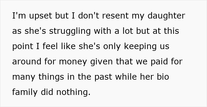 Selfish Lady Ignores Adopted Fam As She Bonds With Bio Fam, Only Remembers Them When She Needs Money Selfish Lady Ignores Adopted Fam As She Bonds With Bio Fam, Only Remembers Them When She Needs Money
