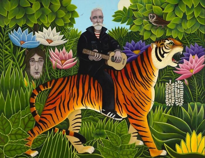 This Scottish Artist Gives Famous Paintings A Modern Street Culture Twist (40 Pics)