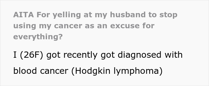 Man Treats Sick Wife As A Cash Cow And Uses Her Diagnosis To Get Free Stuff, Parking Spots, And Money