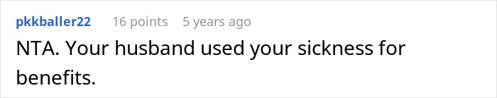 Man Treats Sick Wife As A Cash Cow And Uses Her Diagnosis To Get Free Stuff, Parking Spots, And Money