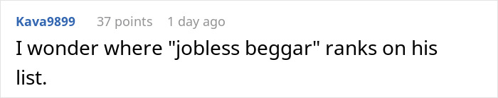 Unemployed Guy Thinks He’s Too Good To Work, Insults Friend Who’s Paying His Bills And Gets Cut Off Unemployed Guy Thinks He’s Too Good To Work, Insults Friend Who’s Paying His Bills And Gets Cut Off