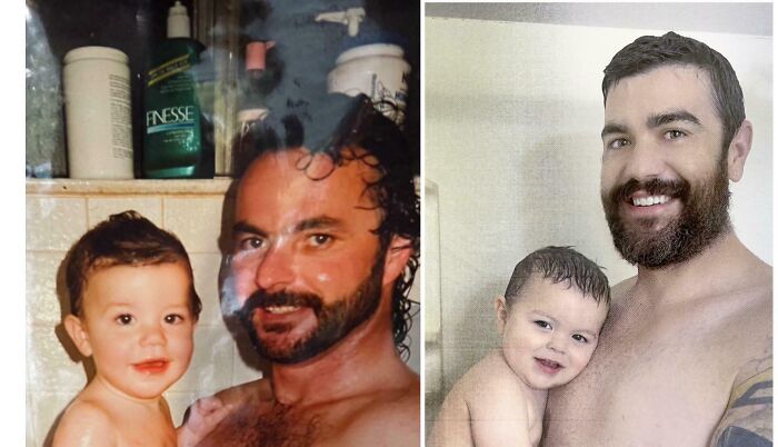 95 Wholesome Photos Capturing People&rsquo;s Life Journeys And How Much They’ve Changed