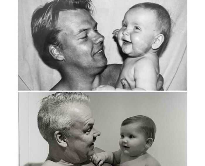 95 Wholesome Photos Capturing People&rsquo;s Life Journeys And How Much They’ve Changed
