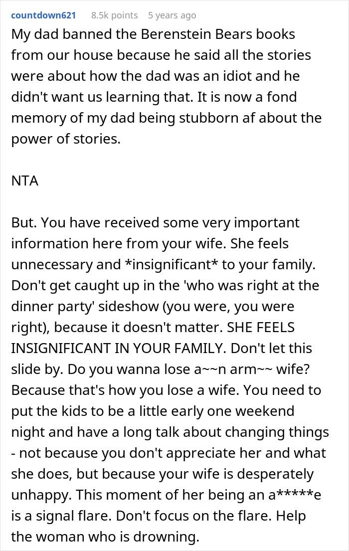 Guy “Embarrasses” Wife By Not Going Along With Her Lie: “She Was Extremely Mad”