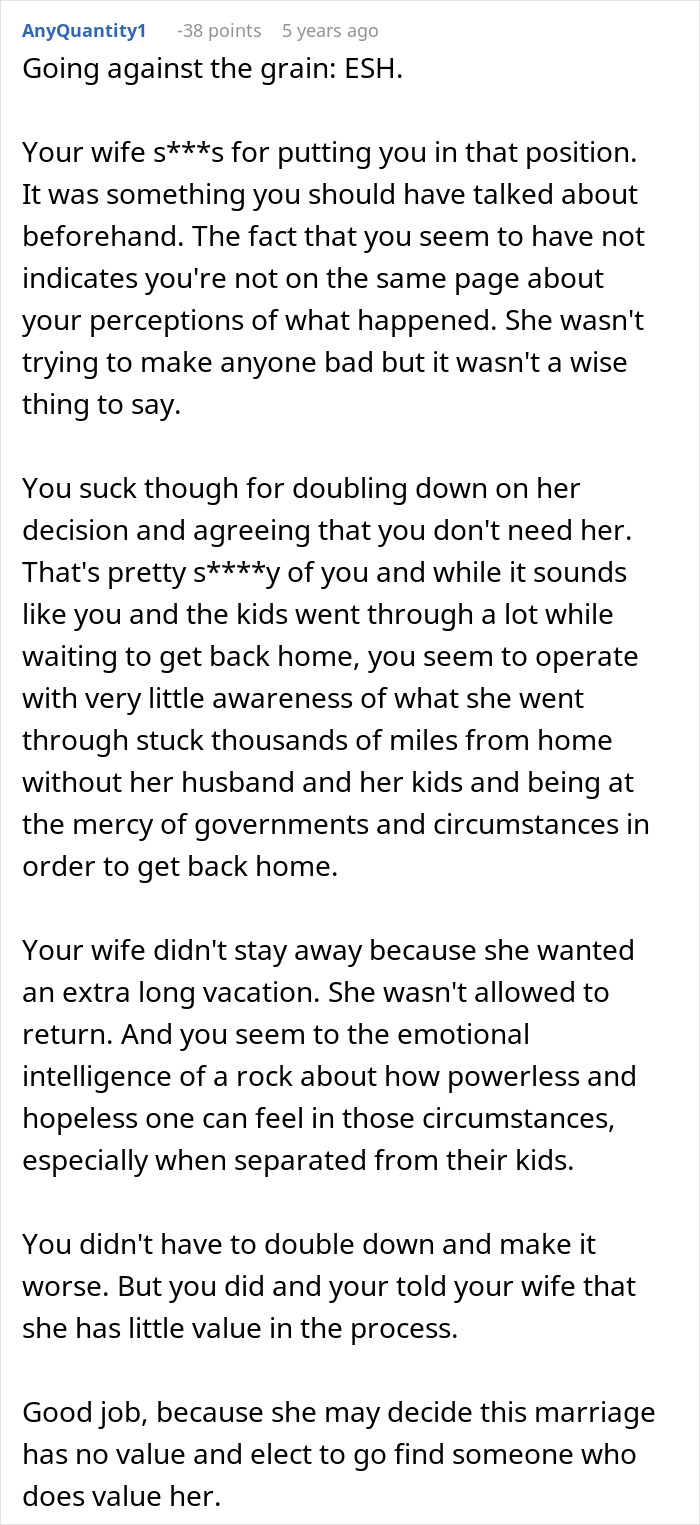 Guy “Embarrasses” Wife By Not Going Along With Her Lie: “She Was Extremely Mad”