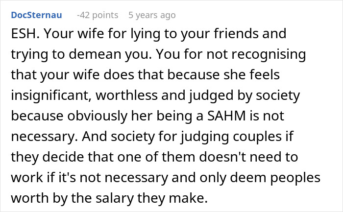 Guy “Embarrasses” Wife By Not Going Along With Her Lie: “She Was Extremely Mad”