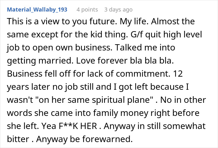 Man Feels Like His GF’s ATM After She Quits Her Job And Demands Marriage For Security Man Feels Like His GF’s ATM After She Quits Her Job And Demands Marriage For Security