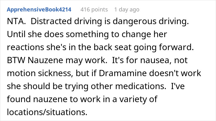&ldquo;I Humiliated Her&rdquo;: Husband Bans Wife From The Front Seat After Her Anxiety Meltdown Puts Them At Risk