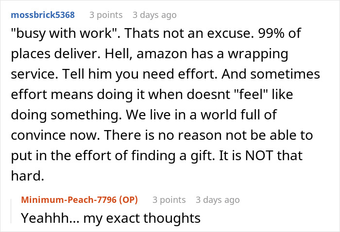Man Fails To Buy His GF Any Christmas Presents Then Claims The Holiday Just “Snuck Up” On Him Man Fails To Buy His GF Any Christmas Presents Then Claims The Holiday Just “Snuck Up” On Him