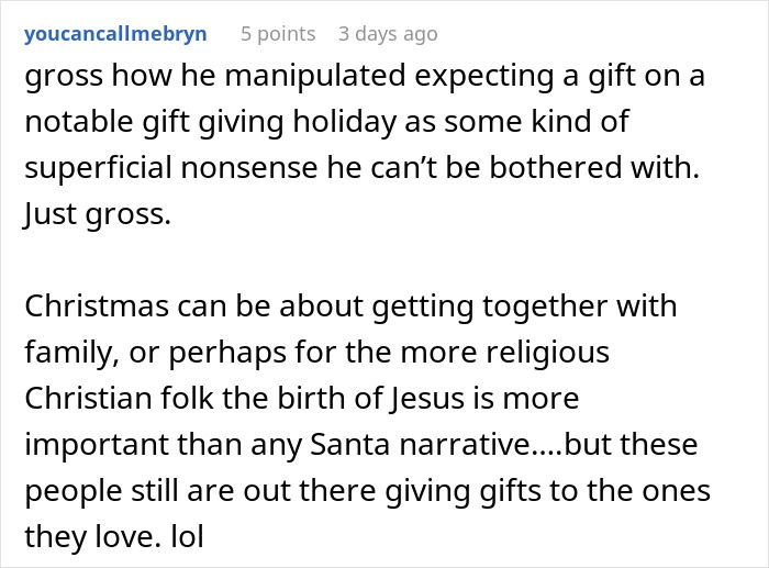 Man Fails To Buy His GF Any Christmas Presents Then Claims The Holiday Just “Snuck Up” On Him Man Fails To Buy His GF Any Christmas Presents Then Claims The Holiday Just “Snuck Up” On Him