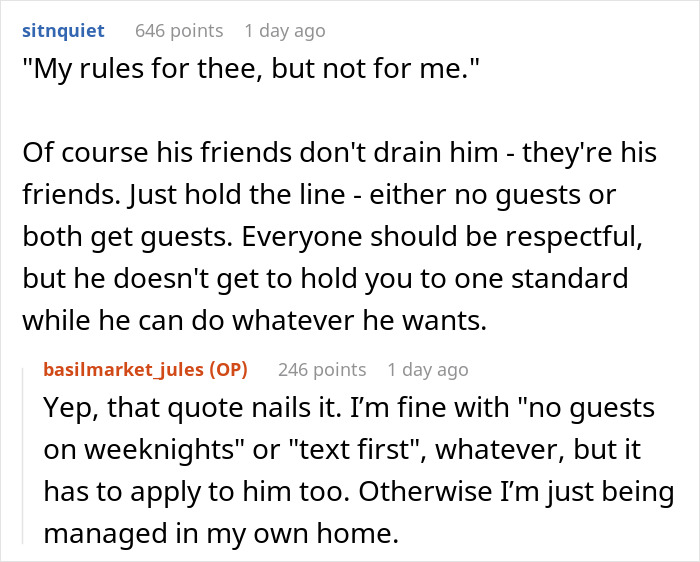 Guy Bans GF’s Friends Claiming They “Drain Him,” But Calls His Friends Who Treat Home Like Sports Bar Guy Bans GF’s Friends Claiming They “Drain Him,” But Calls His Friends Who Treat Home Like Sports Bar