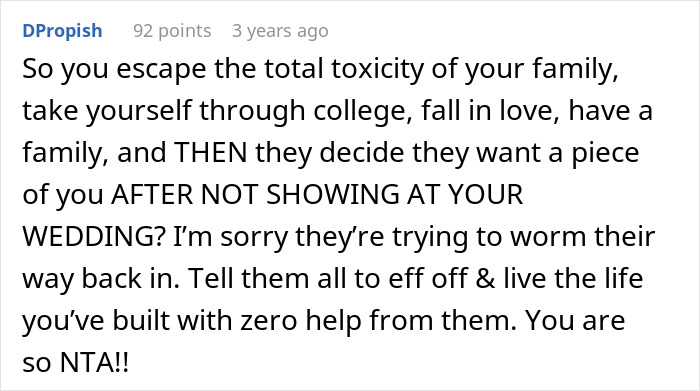 Gay Bro Treats Sis Like Dirt Her Whole Life, Comes Crying Years Later Over Parents Disowning Him