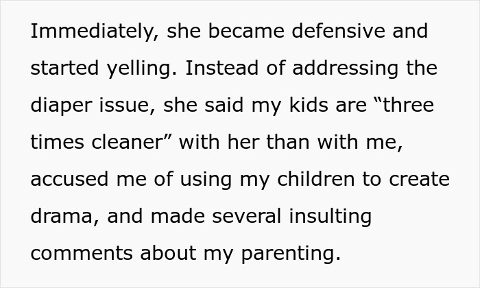 Woman Horrified MIL Didn’t Change The Kid’s Diaper For The Whole Day, Bans Her From Visiting