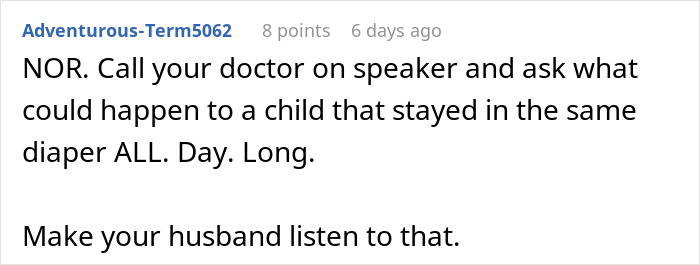 Woman Horrified MIL Didn’t Change The Kid’s Diaper For The Whole Day, Bans Her From Visiting