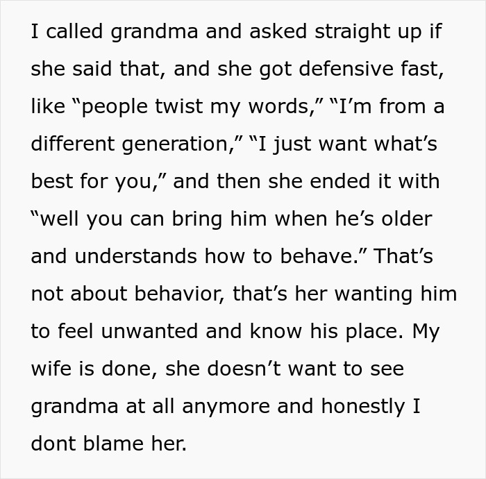 Man Doesn&rsquo;t Get Why His Grandma Doesn&rsquo;t Want To See His Stepson, Then Finds Out The Ugly Truth