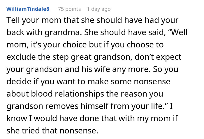 Man Doesn&rsquo;t Get Why His Grandma Doesn&rsquo;t Want To See His Stepson, Then Finds Out The Ugly Truth