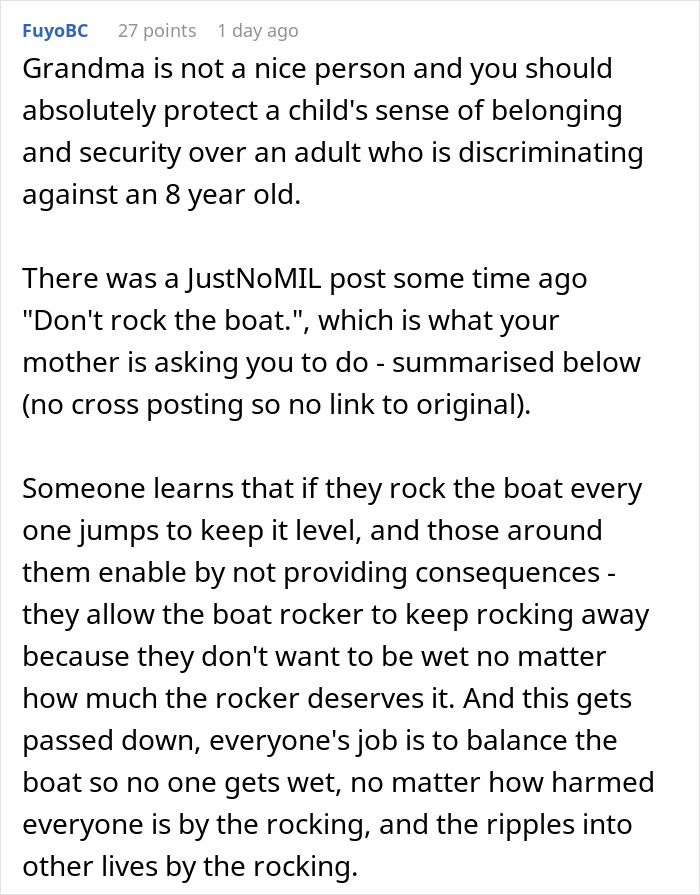 Man Doesn&rsquo;t Get Why His Grandma Doesn&rsquo;t Want To See His Stepson, Then Finds Out The Ugly Truth