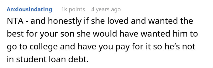 Mom Urges Son Not To Marry GF Straight After High School, GF-Turned-Fiancée Holds A Grudge For Years Mom Urges Son Not To Marry GF Straight After High School, GF-Turned-Fiancée Holds A Grudge For Years