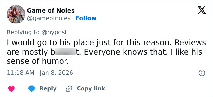 Pizzeria Owner Goes Viral For His ‘Salty’ Replies To Harsh Online Reviews