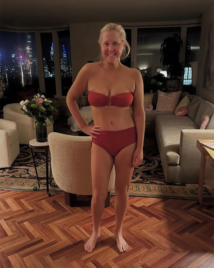 Amy Schumer Trolls Herself Shortly After Divorce Filing Amid Backlash Over Bikini Photos