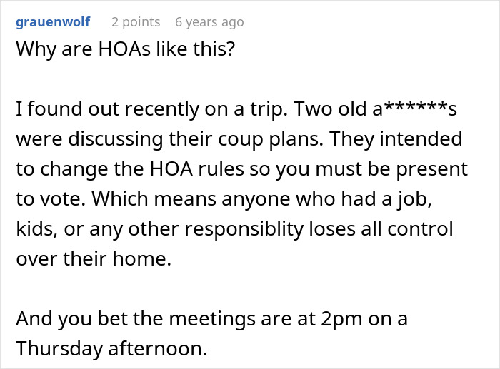 HOA President Who Couldn&rsquo;t Live With Failed Power-Trip Harasses Couple, It All Blows Up In Her Face