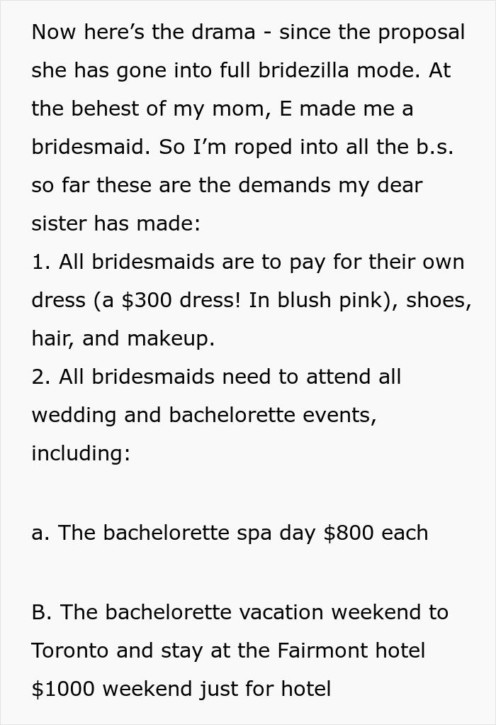 Woman Witnesses Sister Turn Into A Bridezilla, Calls A Family Meeting And It Gets Messy