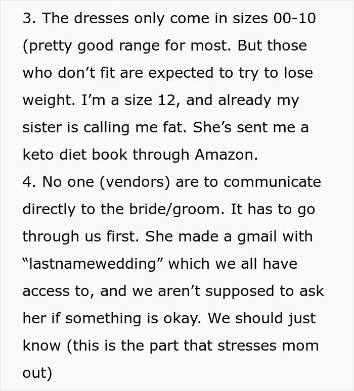 Woman Witnesses Sister Turn Into A Bridezilla, Calls A Family Meeting And It Gets Messy