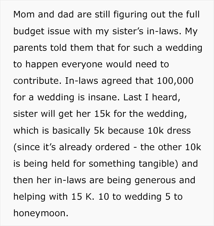 Woman Witnesses Sister Turn Into A Bridezilla, Calls A Family Meeting And It Gets Messy