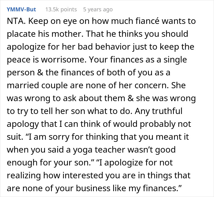 Woman Hides Her Finances From MIL, She Blows Up After Finding Out She’s Rich: “Yoga Teacher Isn&rsquo;t Good Enough”