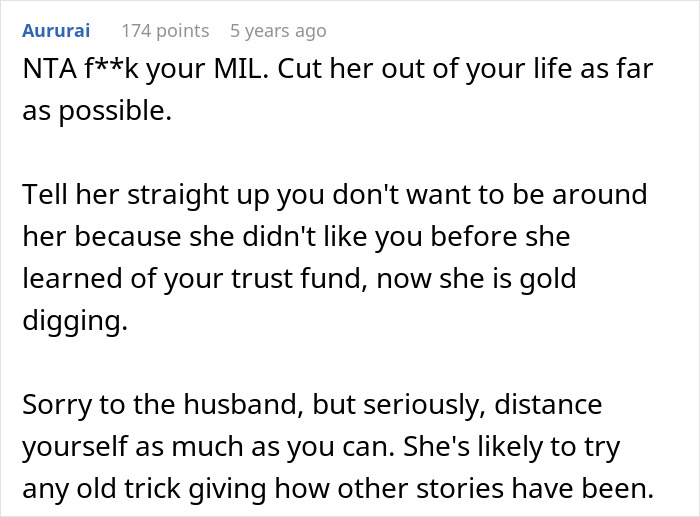 Woman Hides Her Finances From MIL, She Blows Up After Finding Out She’s Rich: “Yoga Teacher Isn&rsquo;t Good Enough”