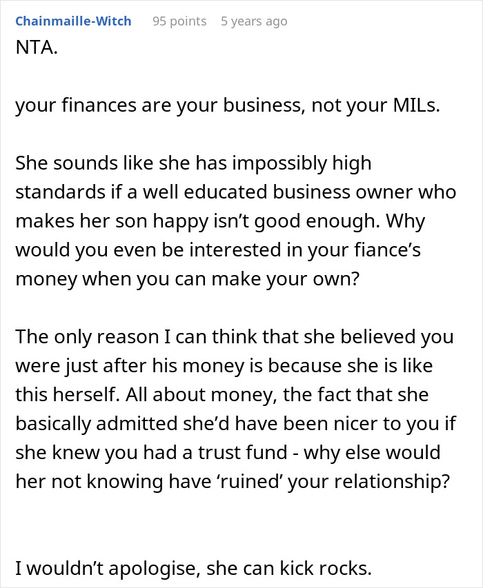 Woman Hides Her Finances From MIL, She Blows Up After Finding Out She’s Rich: “Yoga Teacher Isn&rsquo;t Good Enough”